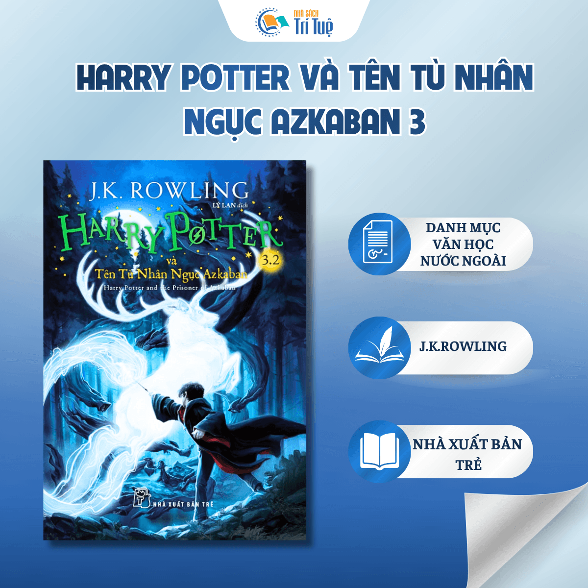 Harry Potter và tên tù nhân ngục Azkanban Tập 3 - Set 3 cuốn khổ nhỏ