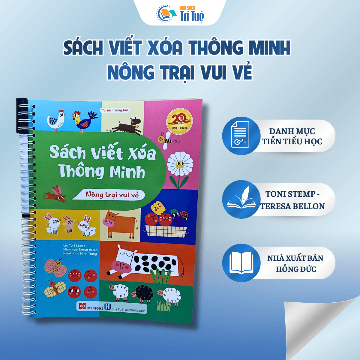Sách Viết Xóa Thông Minh - Nông Trại Vui Vẻ