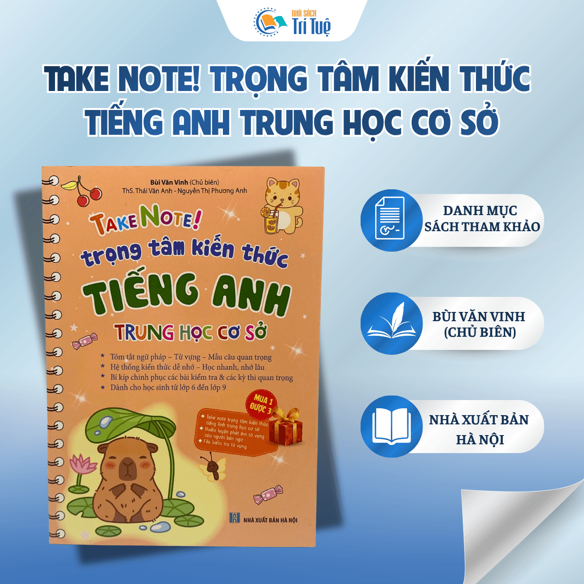 Take note! Trọng Tâm Kiến Thức Tiếng Anh Trung Học Cơ Sở