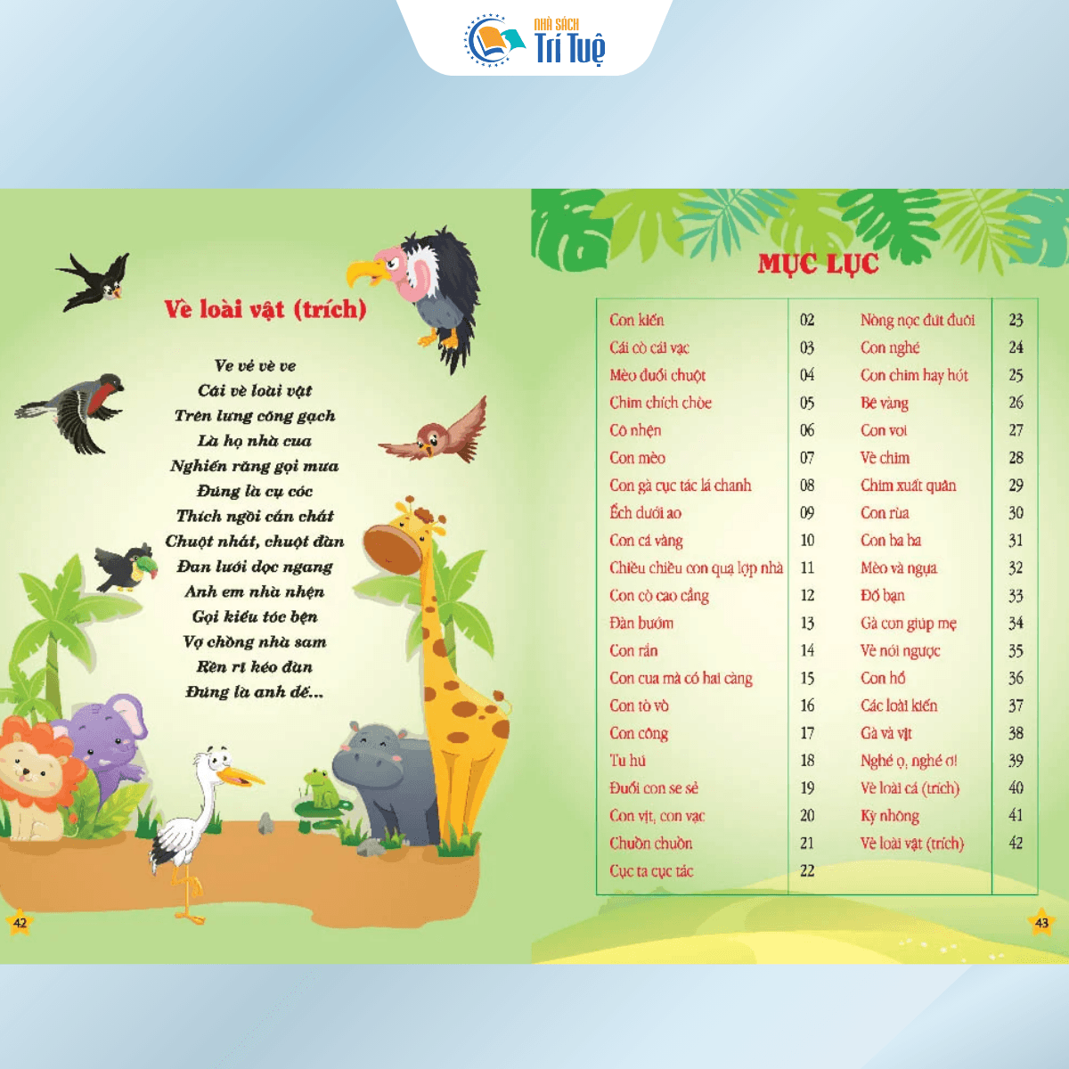 Đồng Dao Cho Bé - Động Vật Đáng Yêu