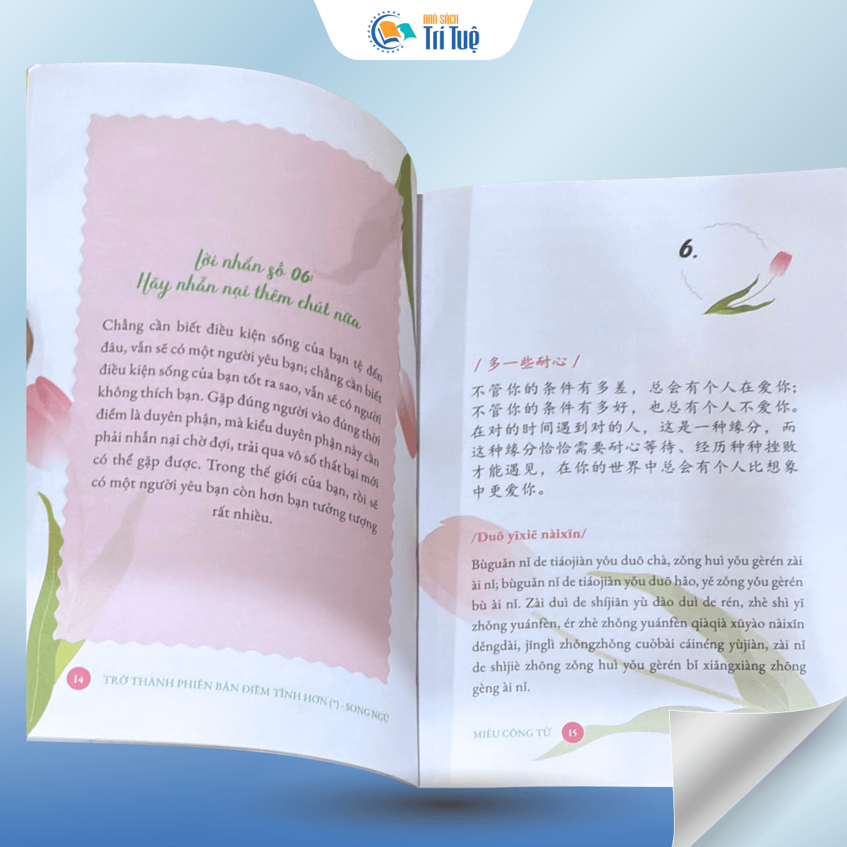 Trở Thành Phiên Bản Điềm Tĩnh Hơn - Phiên Bản Song Ngữ Việt - Trung