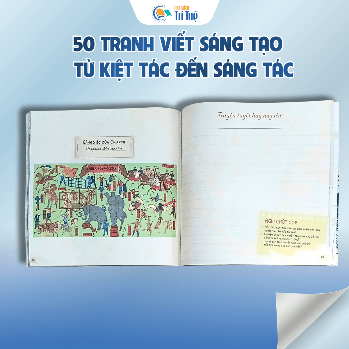 50 tranh viết sáng tạo - từ kiệt tác đến sáng tác