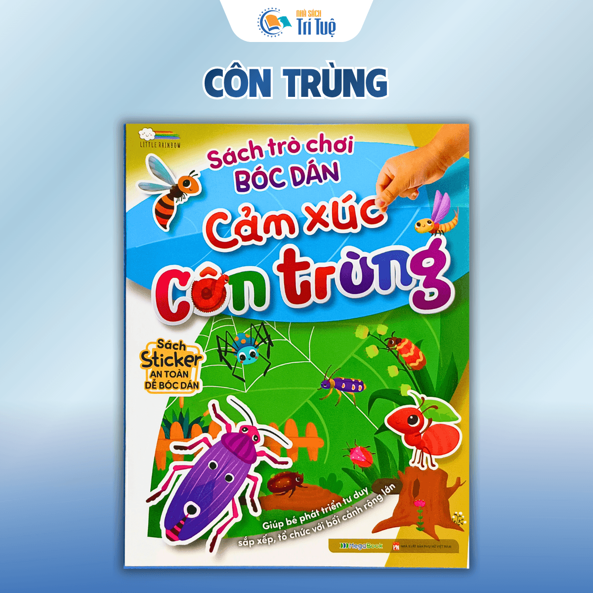 Combo Sách trò chơi bóc dán cảm xúc( 5 cuốn )