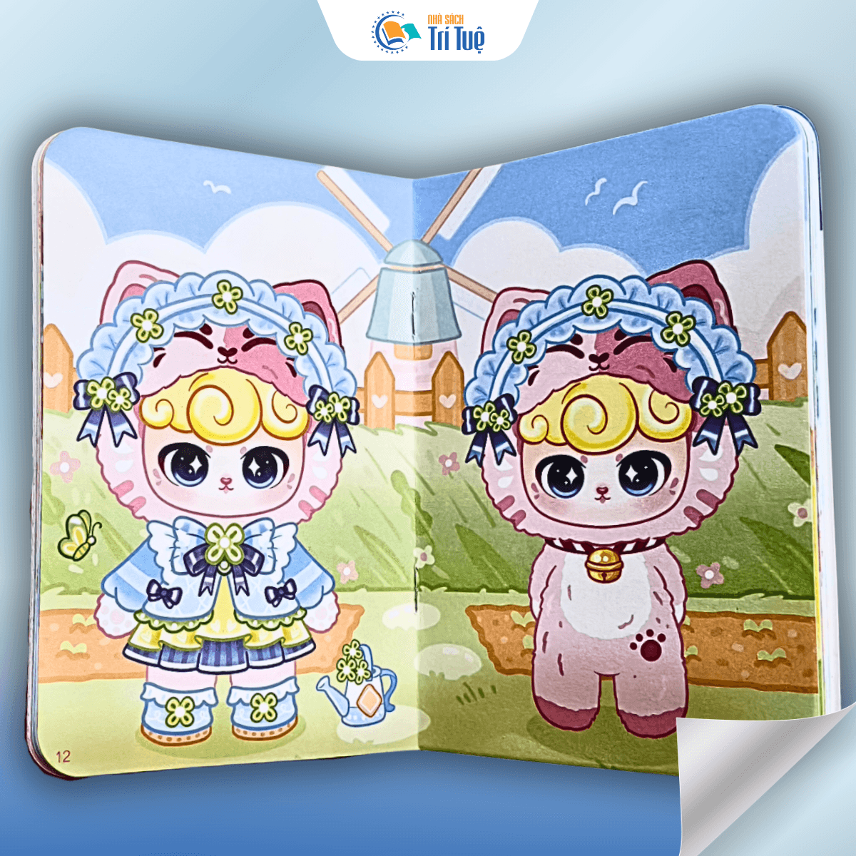 Mini fashion - Lucky Meow - 100+ stickers dễ thương