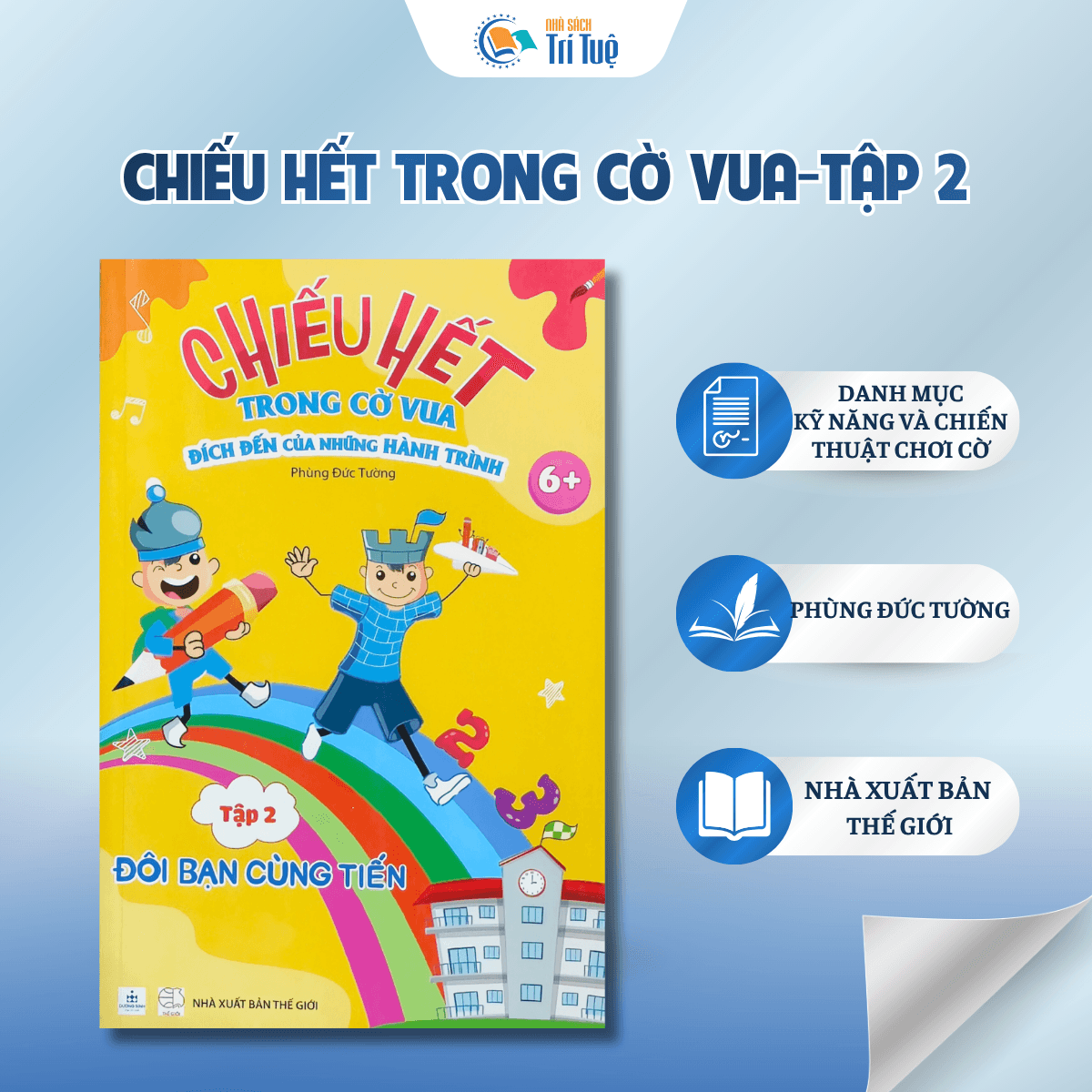Chiếu hết trong cờ vua - Tập 2 Đôi bạn cùng tiến