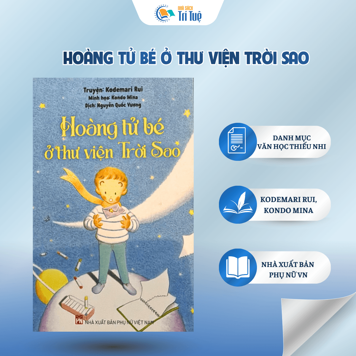 Sách: Hoàng Tử Bé Ở Thư Viện Trời Sao