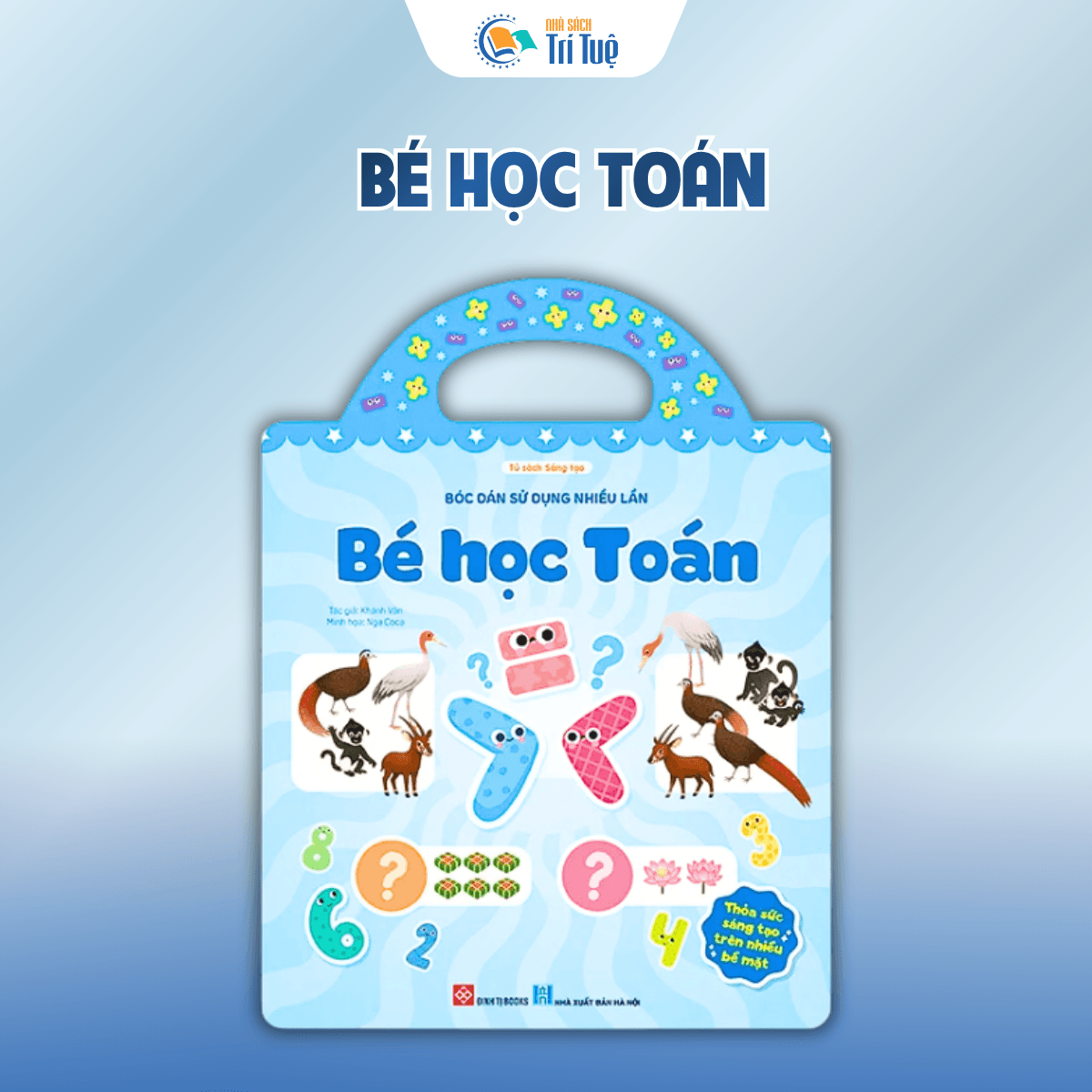 Combo sticker tủ sách sáng tạo( 5 cuốn )