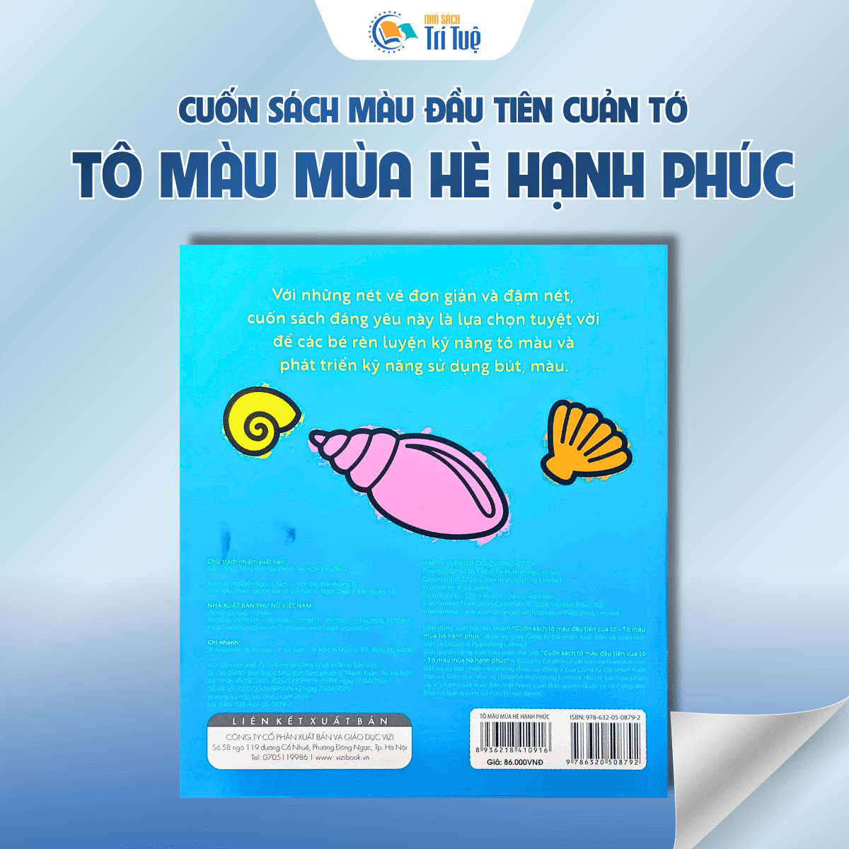 Cuốn sách tô màu đầu tiên của tớ - Tô màu mùa hè hạnh phúc