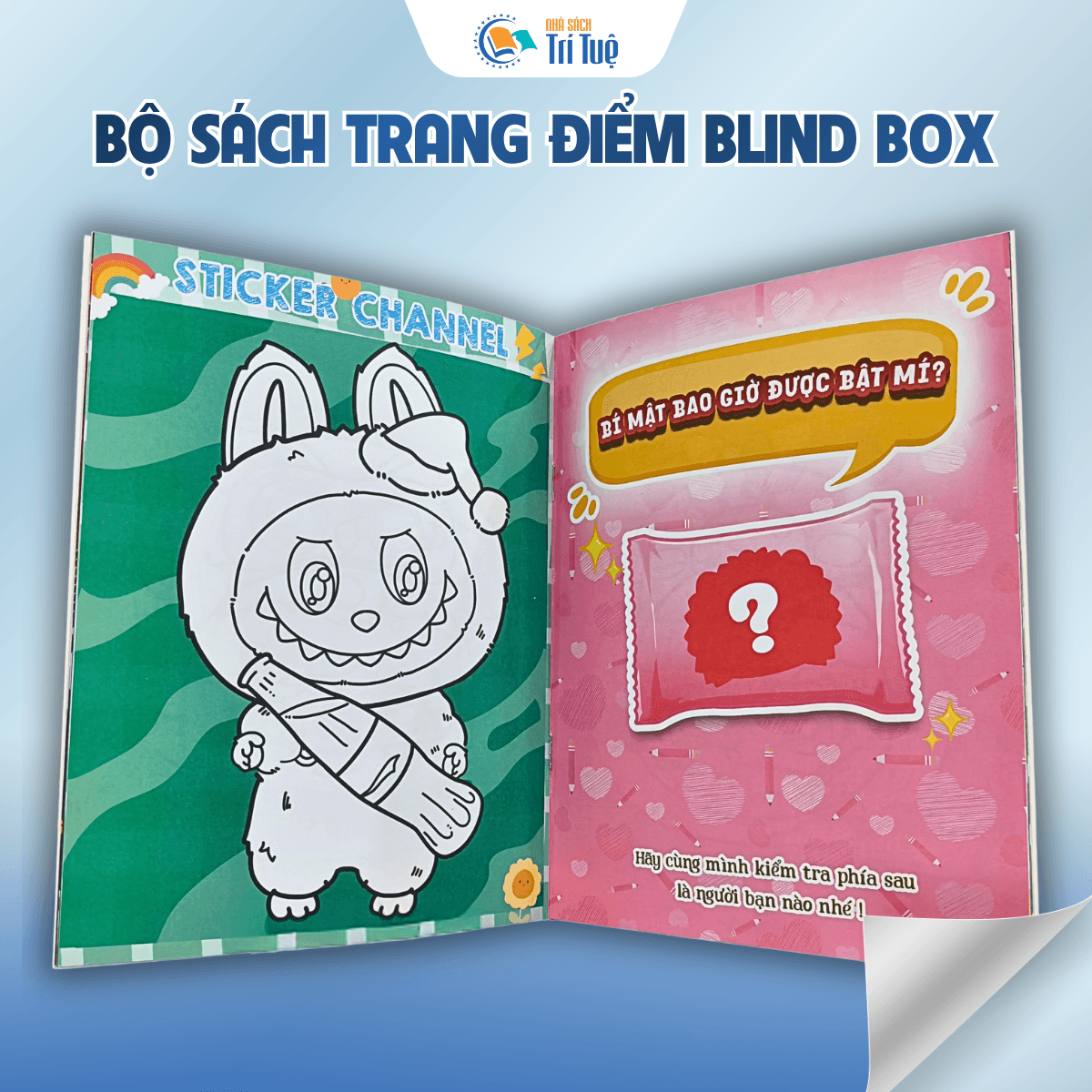 Bộ sách trang điểm Blindbox
( 4 cuốn)