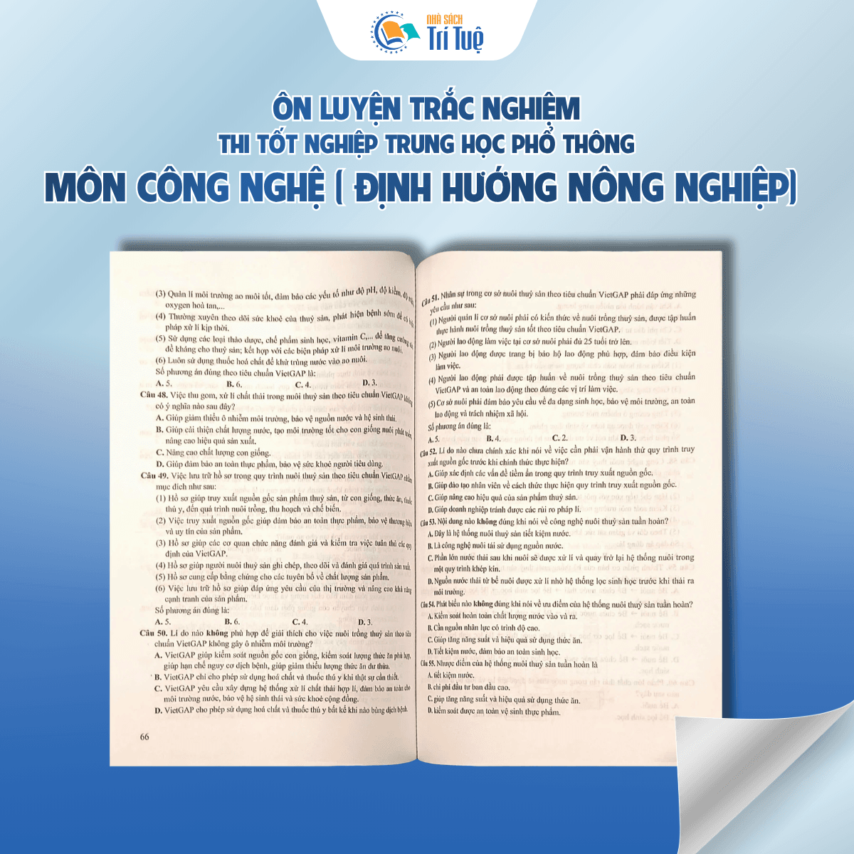 Ôn luyện trắc nghiệm thi tốt nghiệp THPT môn công nghệ ( Định hướng nông nghiệp)