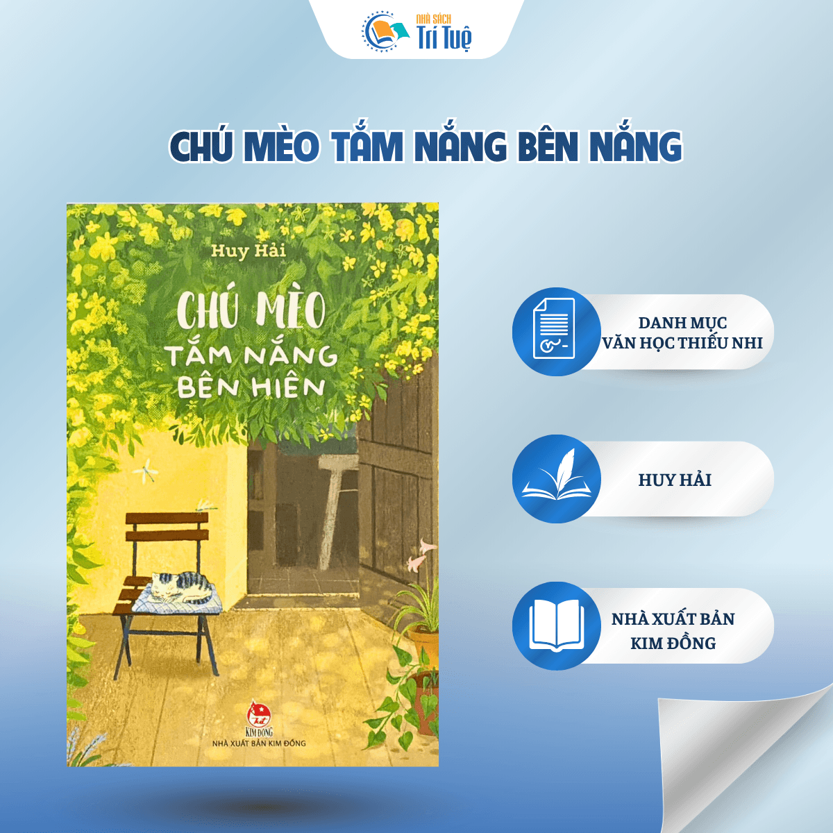 Sách: Chú Mèo Tắm Nắng Bên Hiên