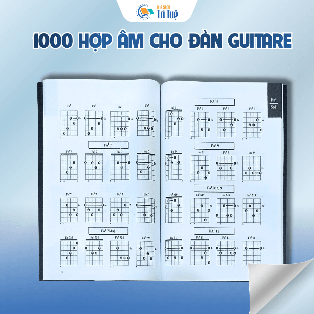 1000 hợp âm cho đàn Guitare