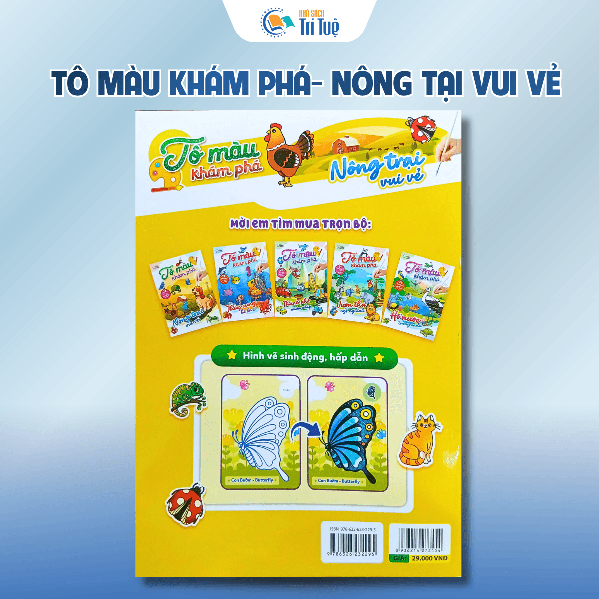 Tô màu khám phá - Nông trại vui vẻ