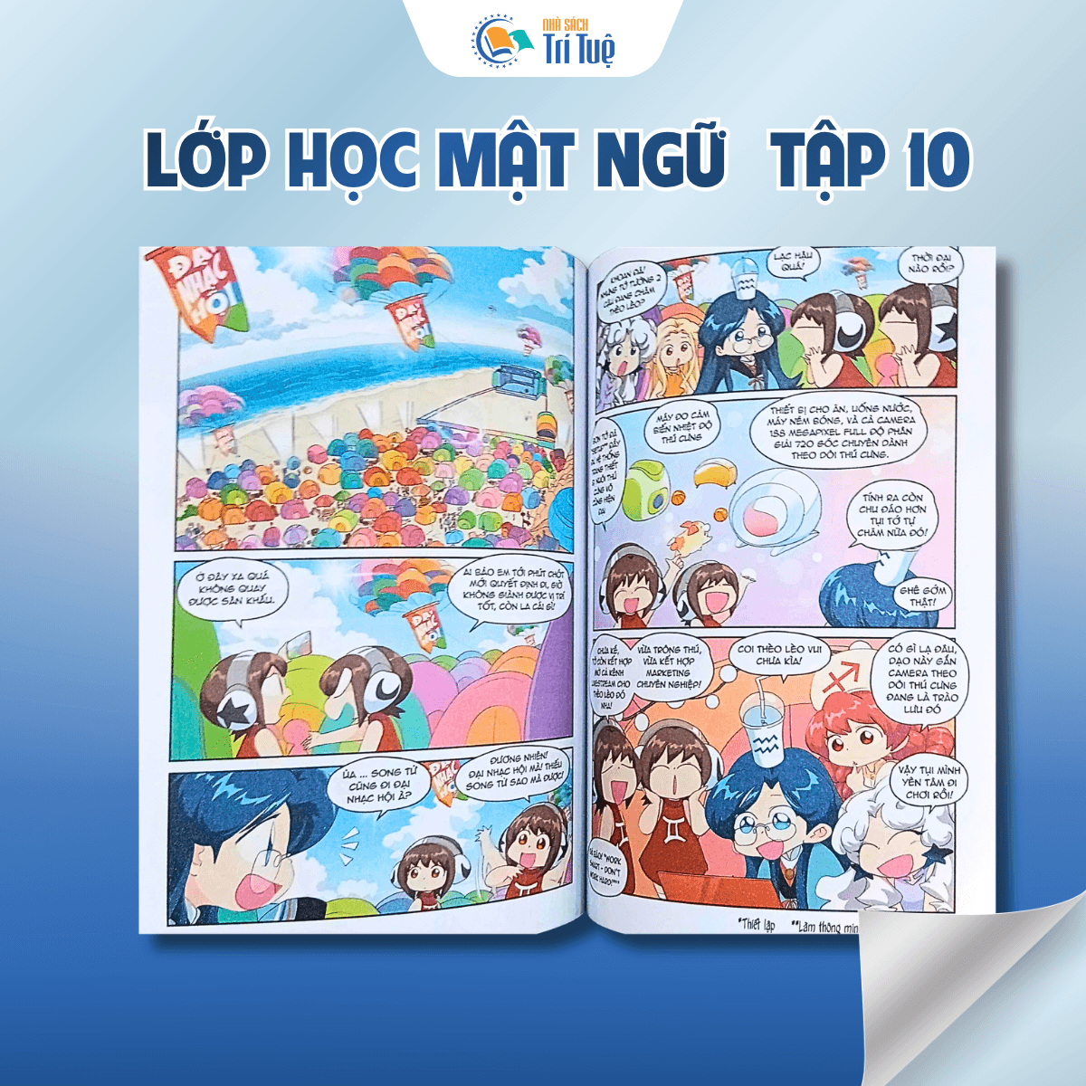 Lớp học mật ngữ - tập 10 - phiên bản mới