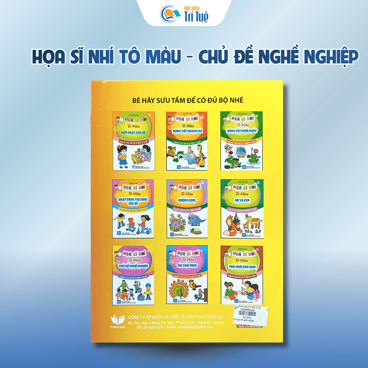 Họa sĩ nhí - Tô màu chủ đề nghề nghiệp