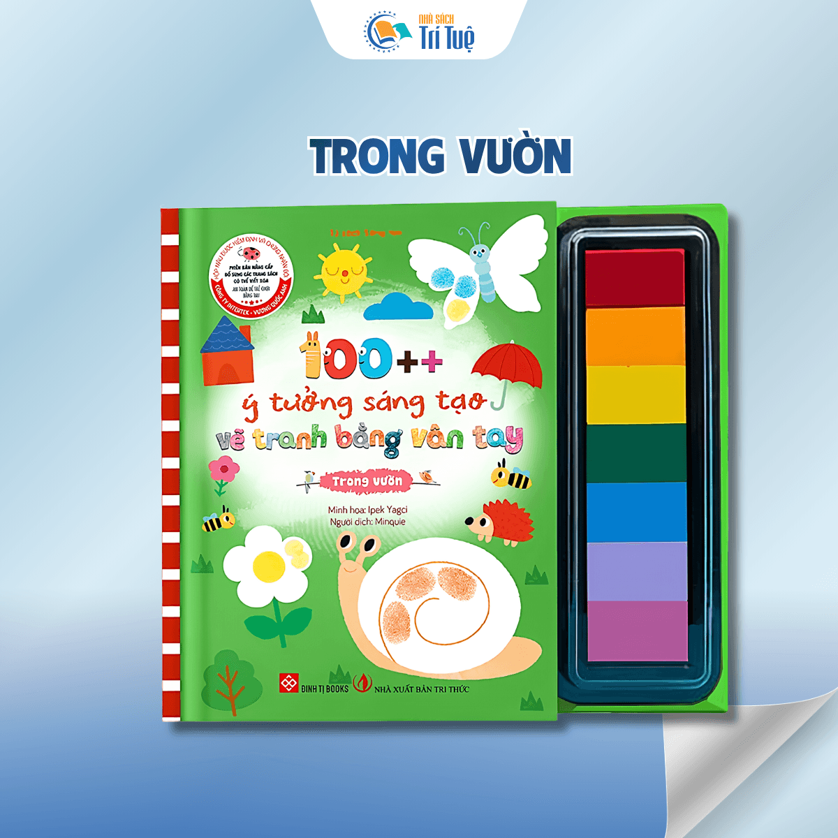 Bộ 100++ Ý Tưởng Sáng Tạo Vẽ Tranh Bằng Vân Tay
(4 quyển)
