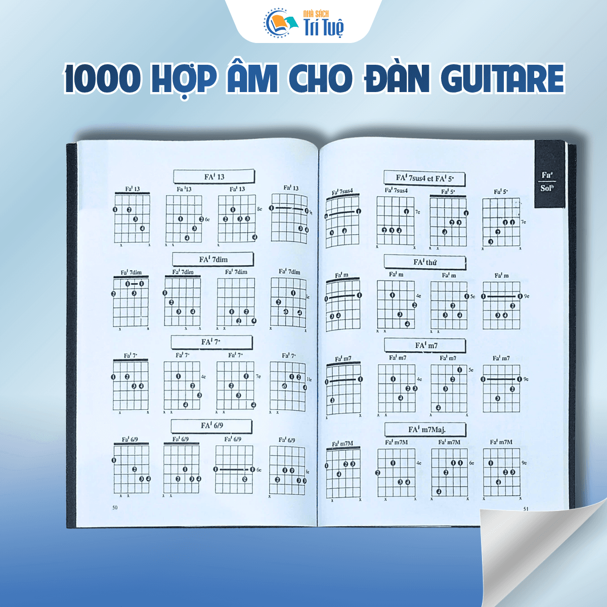 1000 hợp âm cho đàn Guitare