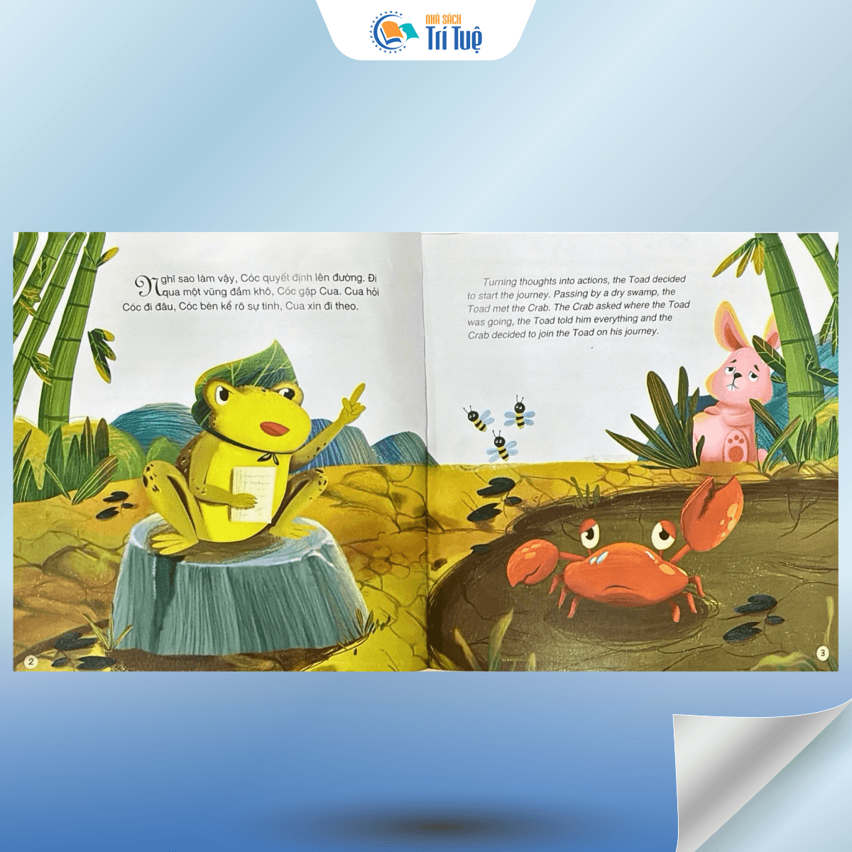 Cóc Kiện Trời - Truyện Cổ Tích Việt Nam (Song Ngữ Việt - Anh)