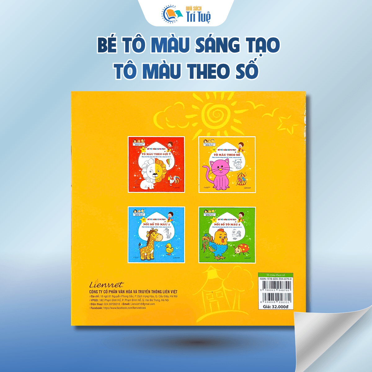 Bé tô màu sáng tạo - Tô màu theo số