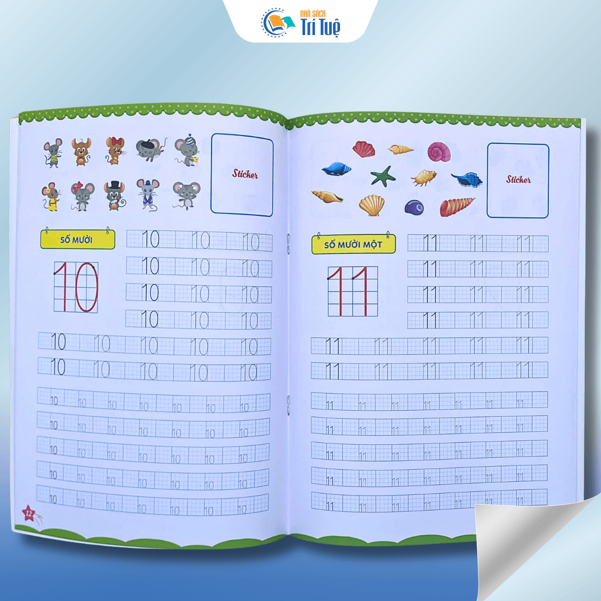 Cùng Khủng Long Học Nét Cơ Bản - Chữ Số Đầu Tiên - Quyển 2 - Bé Trai