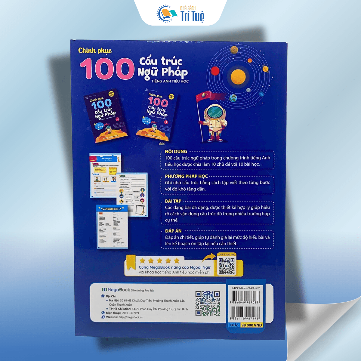 Chinh Phục 100 Cấu Trúc Ngữ Pháp Tiếng Anh Tiểu Học - Tập 1