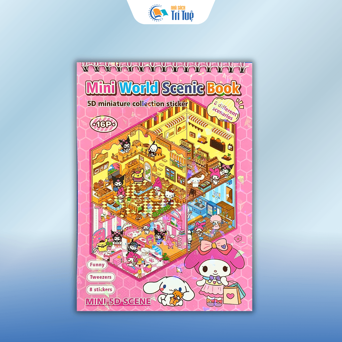 Sổ Sticker Mini World Scenic Book 5D 16 Trang - Sổ Dán Cảnh DIY Kèm Sticker Nổi
(6 sản phẩm)