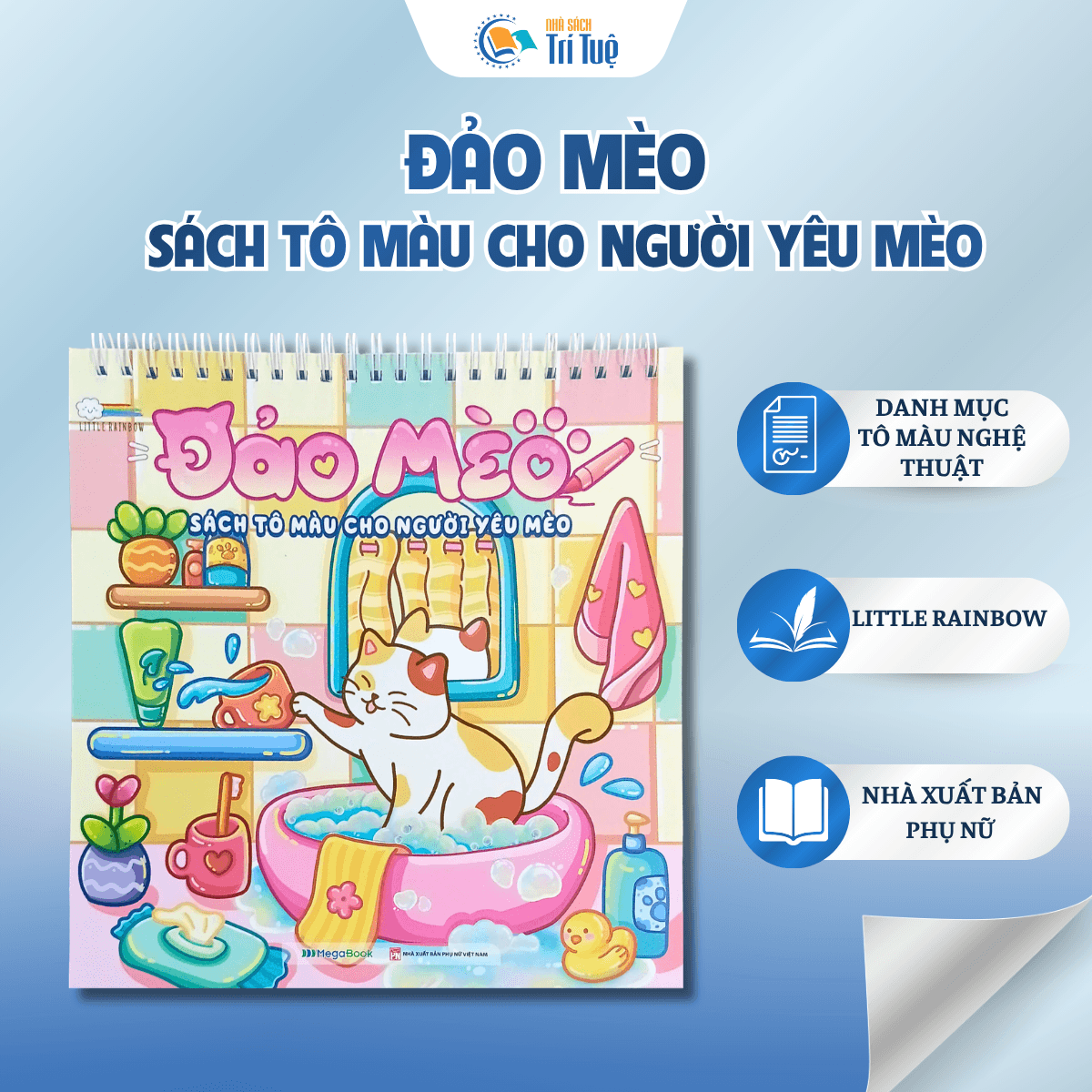 Đảo mèo - sách tô màu cho người yêu mèo