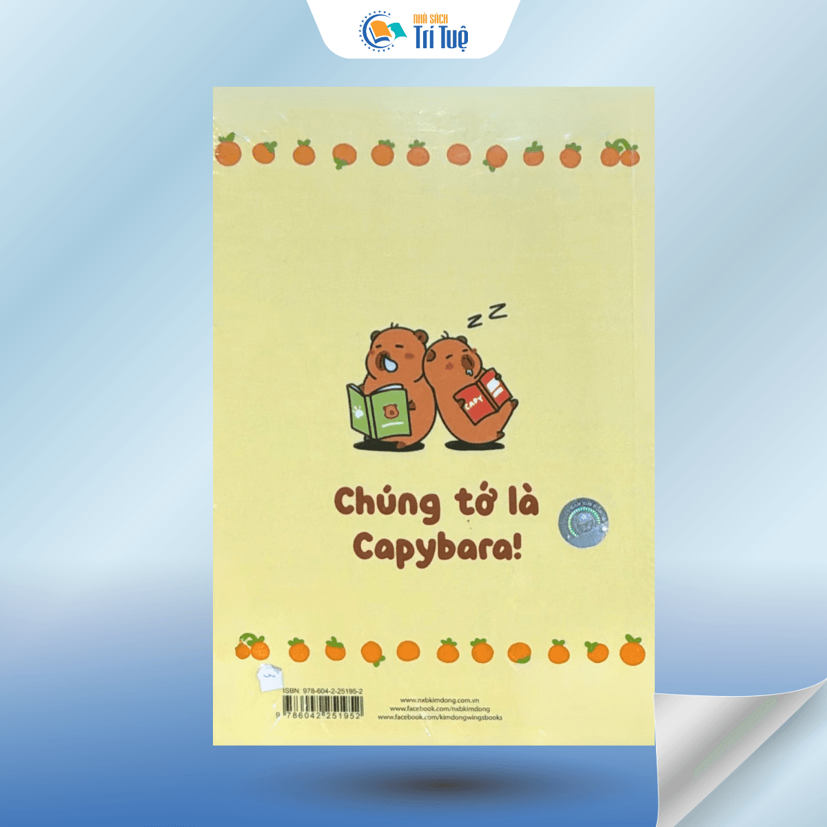 Sách: Sống Chill Cùng Những Chú Capybara