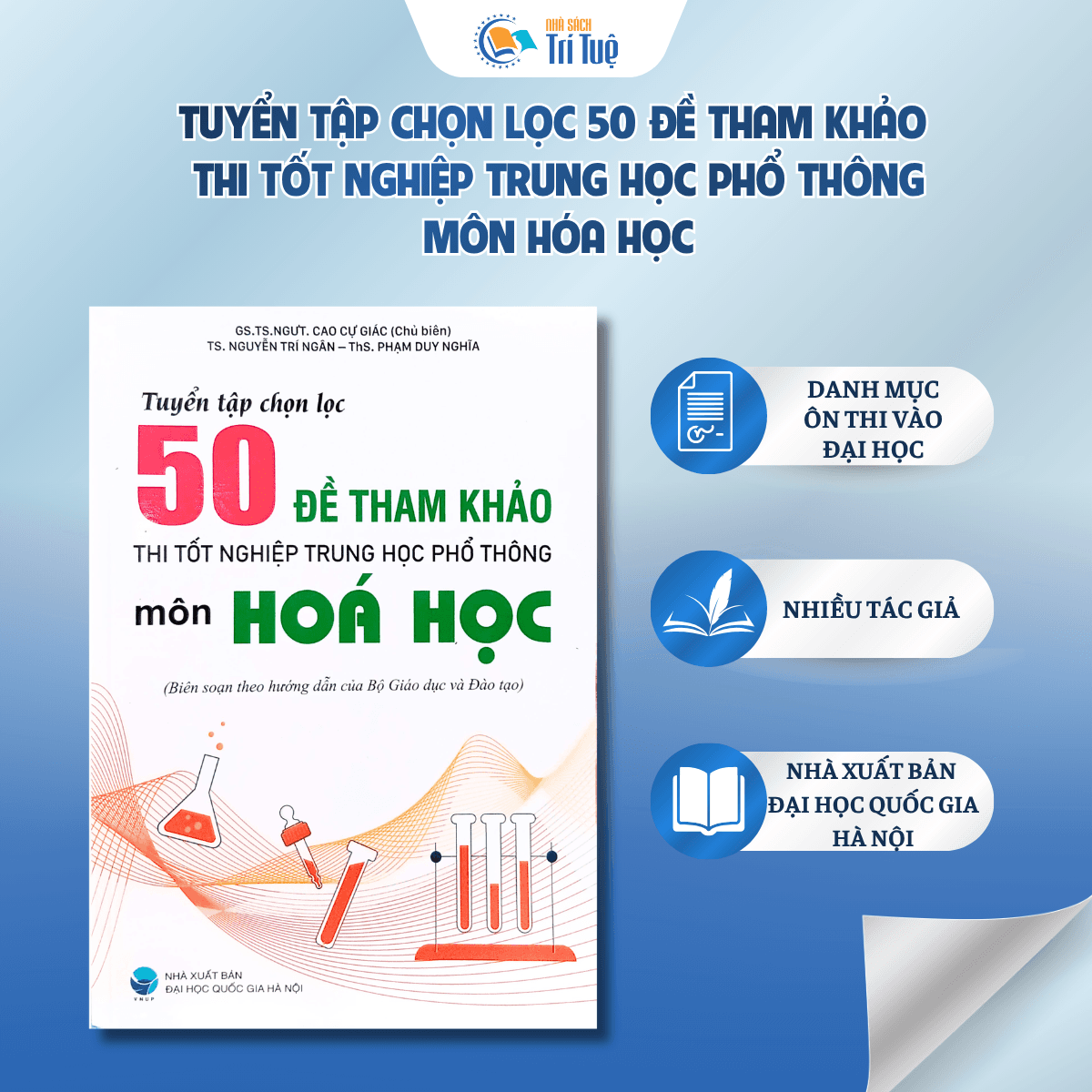 Tuyển tập chọn lọc 50 đề tham khảo thi tốt nghiệp THPT môn Hóa học