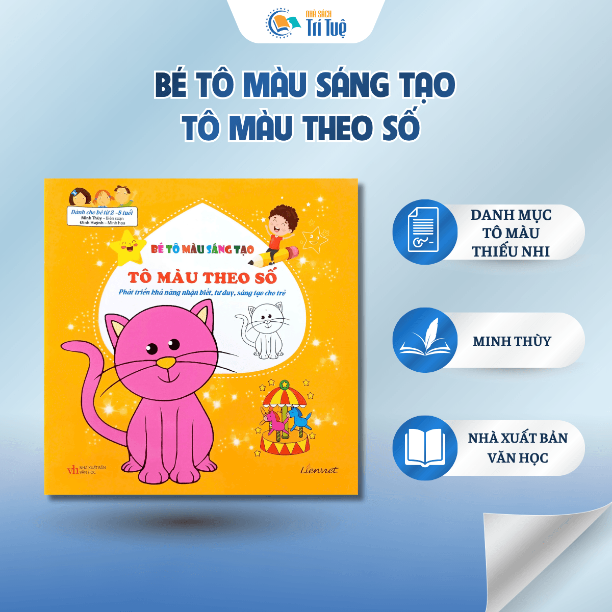 Bé tô màu sáng tạo - Tô màu theo số