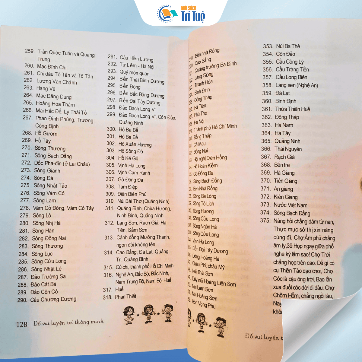 Câu Đố Luyện Trí Thông Minh - Nhân Vật, Địa Danh