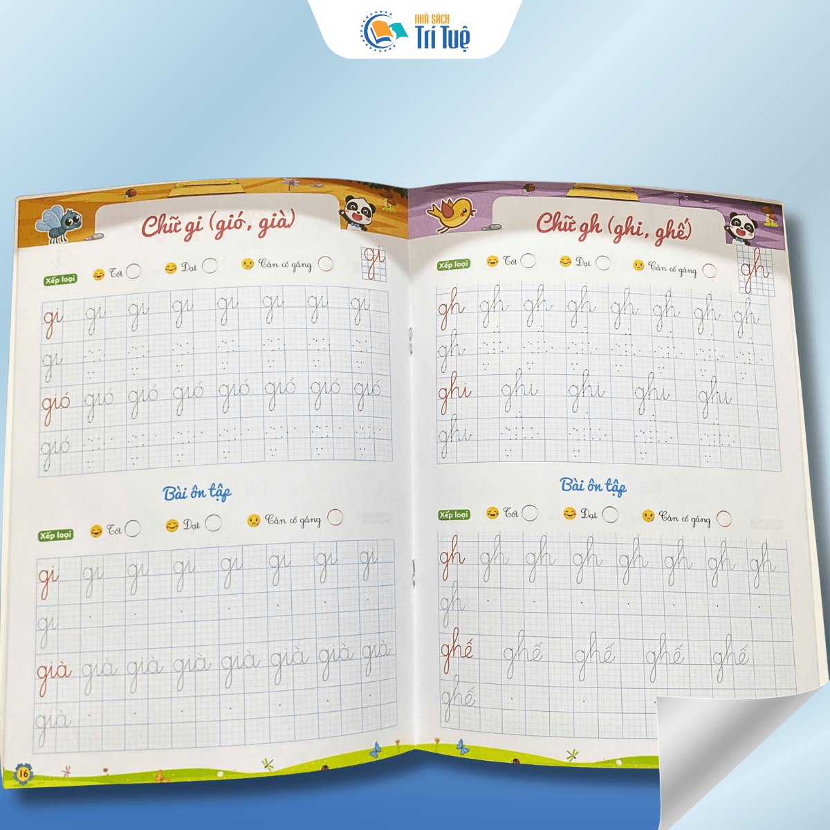 Phiếu Luyện Viết Cùng Gấu KiKi 3