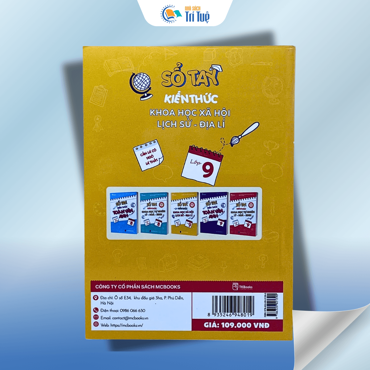 Sổ Tay Kiến Thức Khoa Học Xã Hội Lịch Sử - Địa Lí - Lớp 9