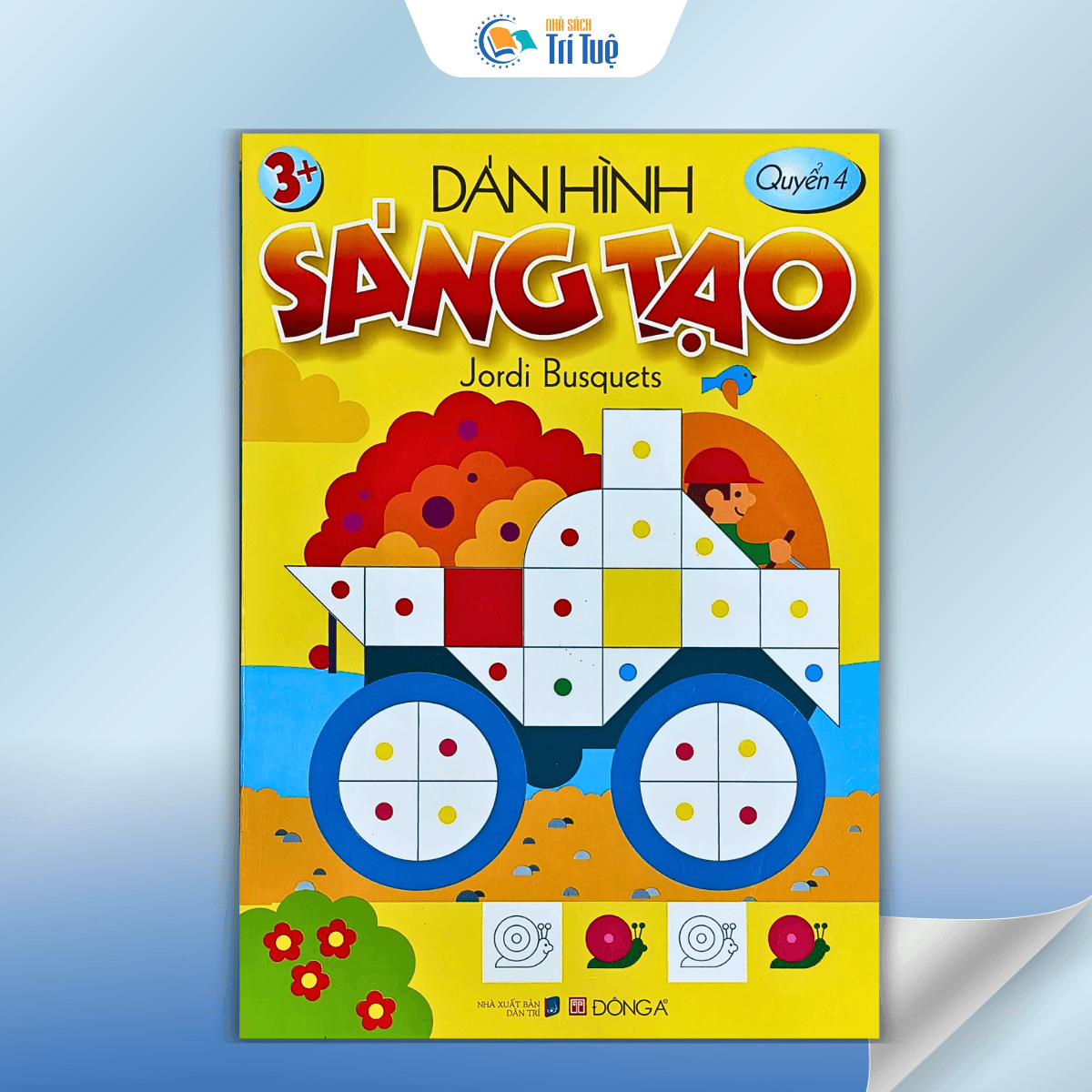Combo Dán hình sáng tạo( 4 cuốn )