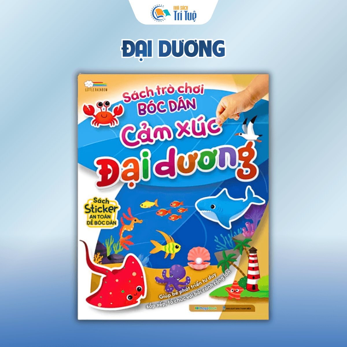 Combo Sách trò chơi bóc dán cảm xúc( 5 cuốn )