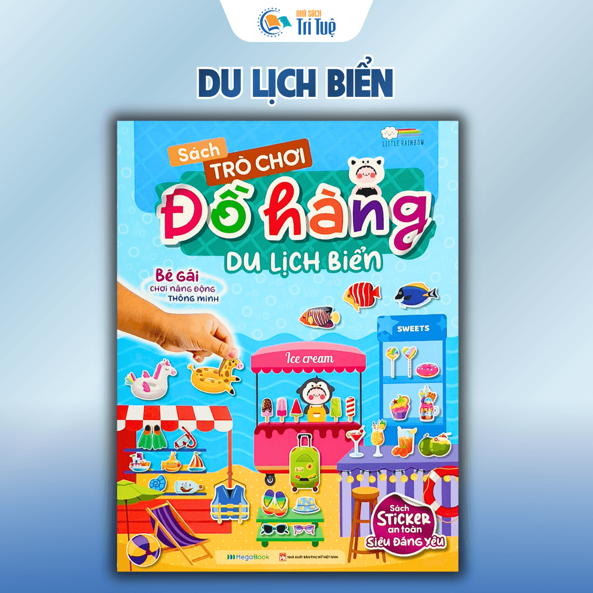 Combo Sách sticker trò chơi đồ hàng( 5 cuốn )
