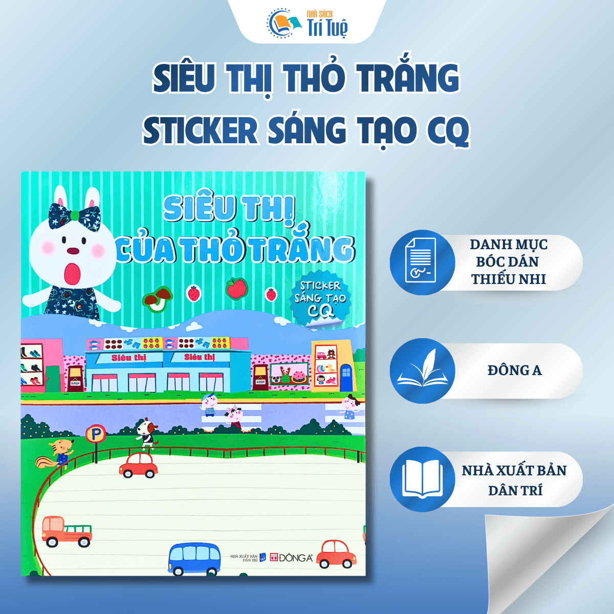 Siêu Thị Của Thỏ Trắng - Sticker Sáng Tạo CQ