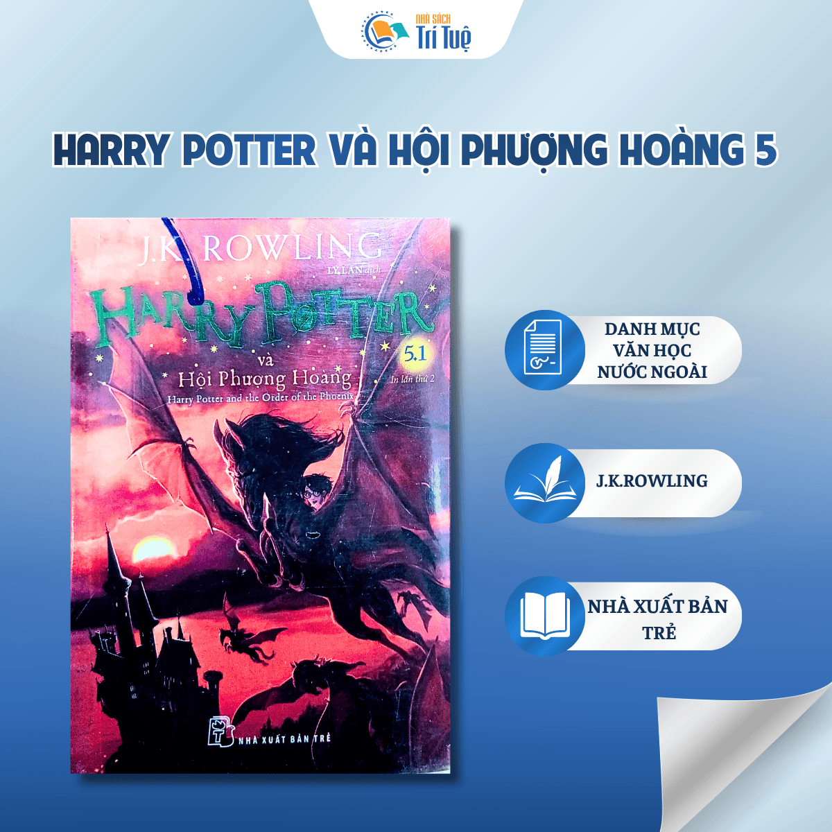 Harry Potter và hội phượng hoàng Tập 5 - Set 7 cuốn khổ nhỏ