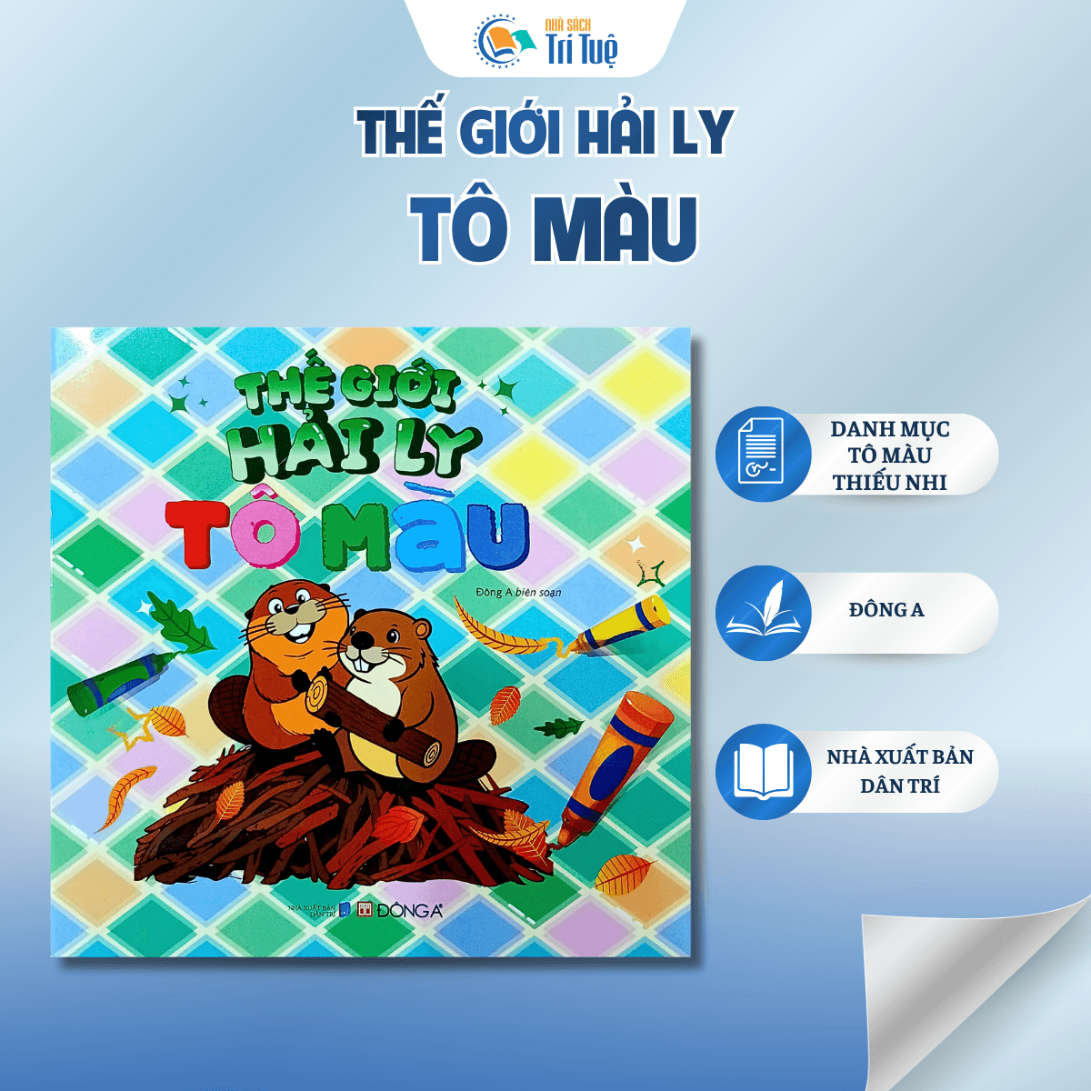 Thế giới hải ly - Tô màu