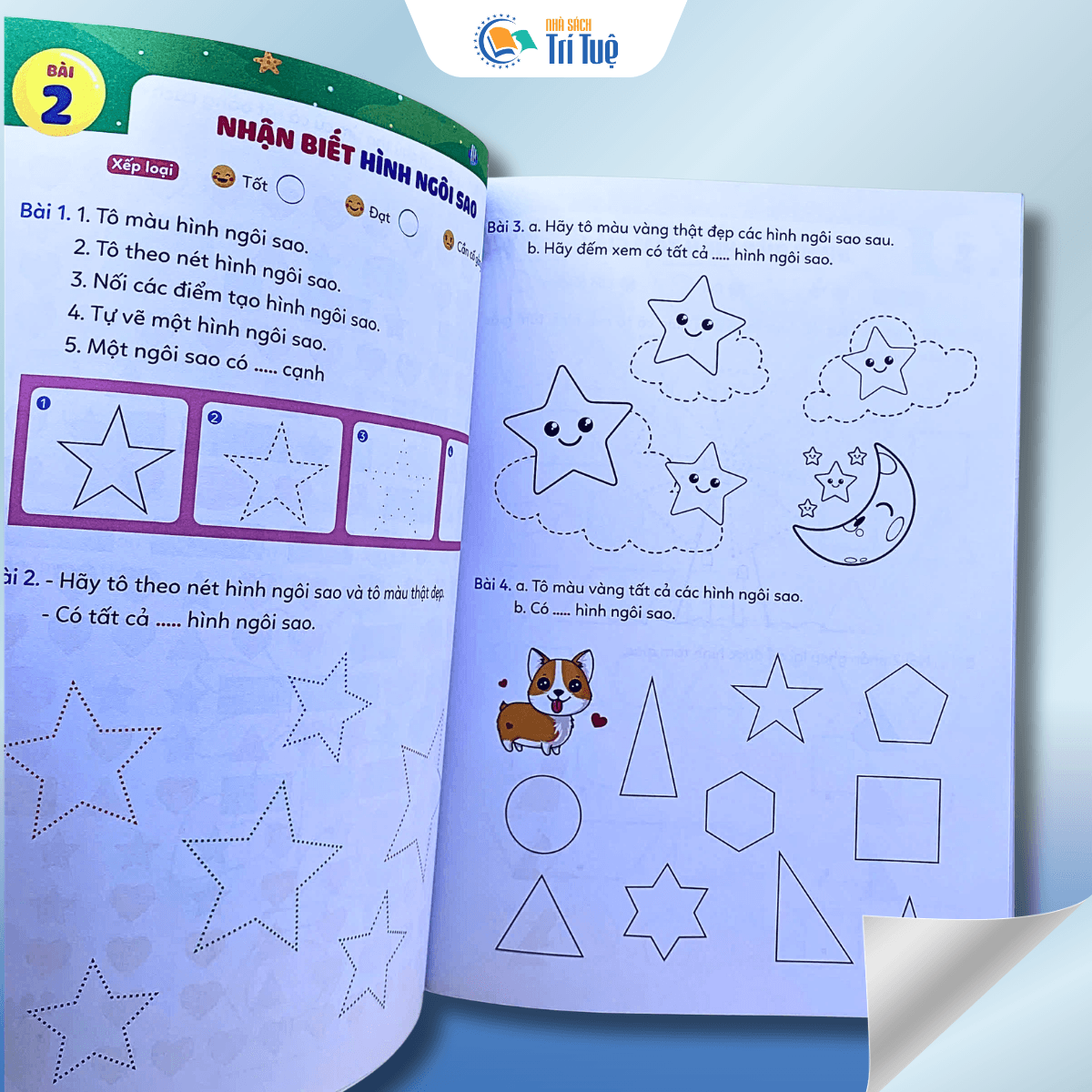 Phiếu Luyện Toán Tư Duy Cùng Gấu KiKi 2 - Làm Quen Với Hình Khối