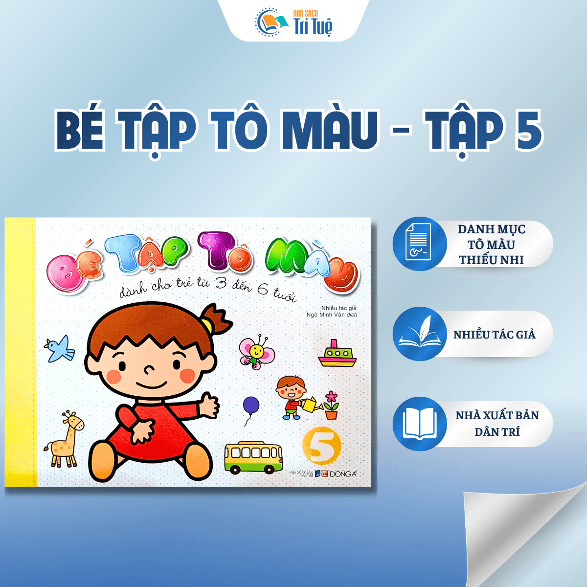 Bé tập tô màu - tập 5