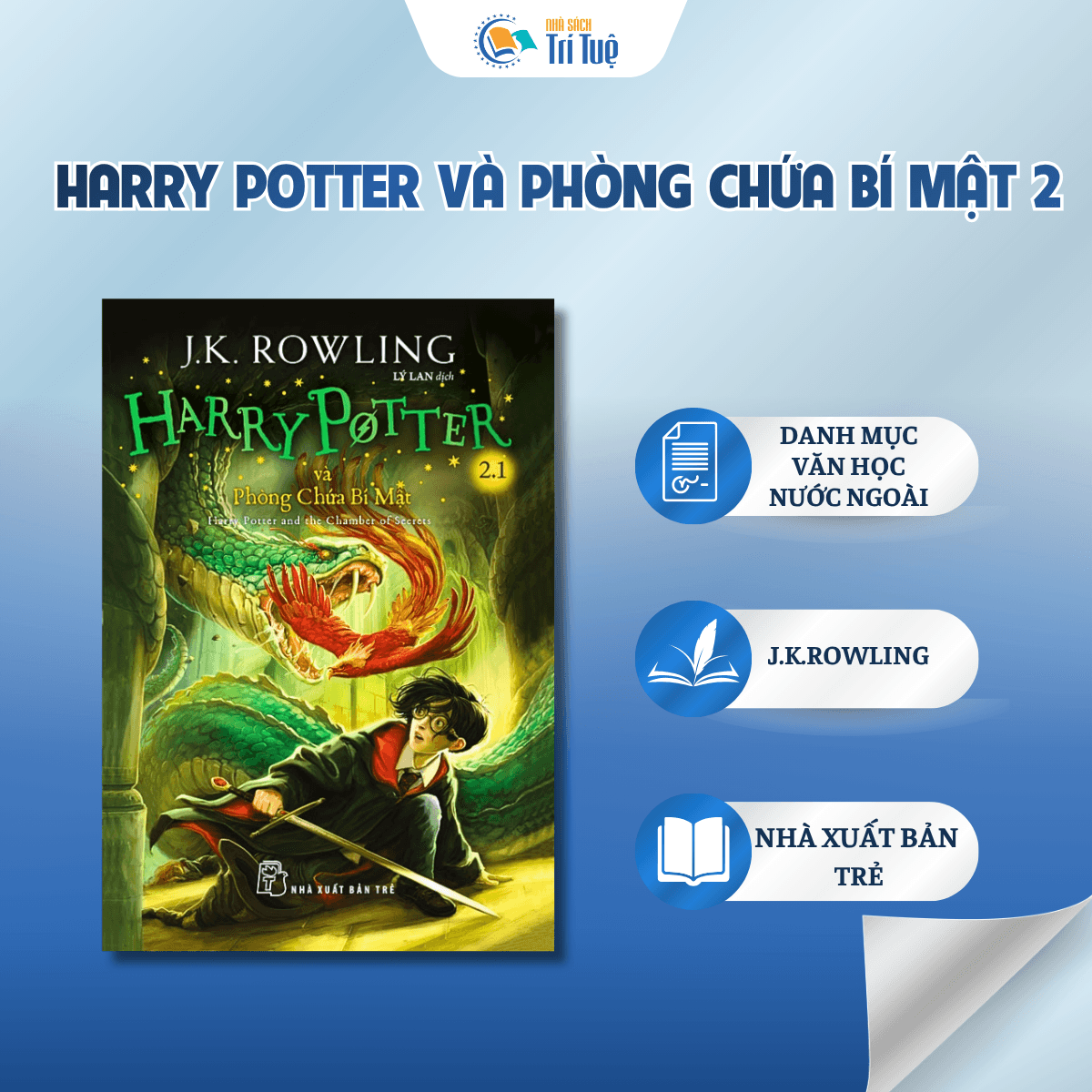 Harry Potter và phòng chứa bí mật - Tập 2 - Set 3 cuốn khổ nhỏ