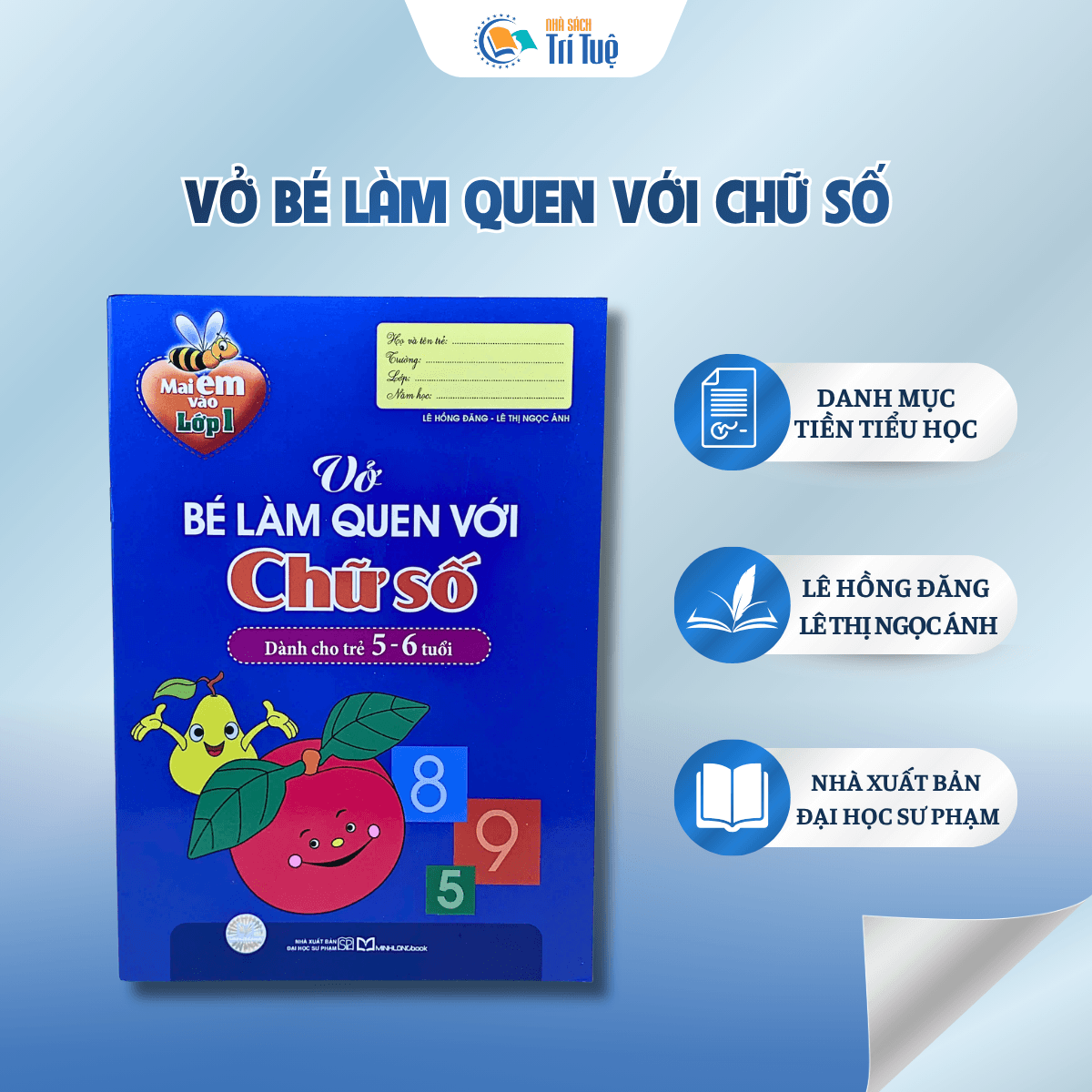 Vở Bé Làm Quen Với Chữ Số