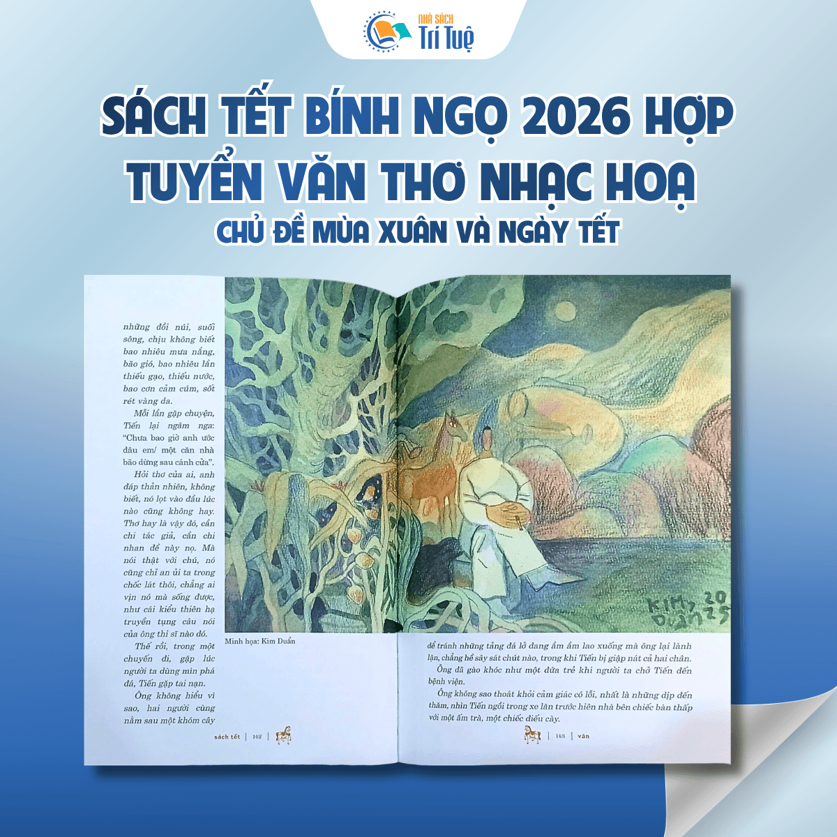 Sách Tết - Hợp tuyển văn thơ nhạc họa chủ đề mùa xuân và ngày tết