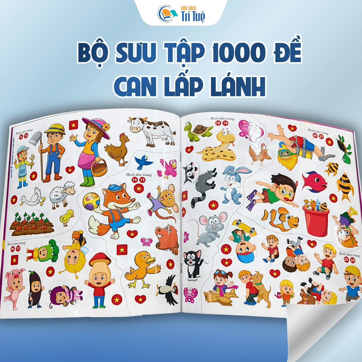 Bộ sưu tập 1000 đề can lấp lánh
( 4 cuốn )