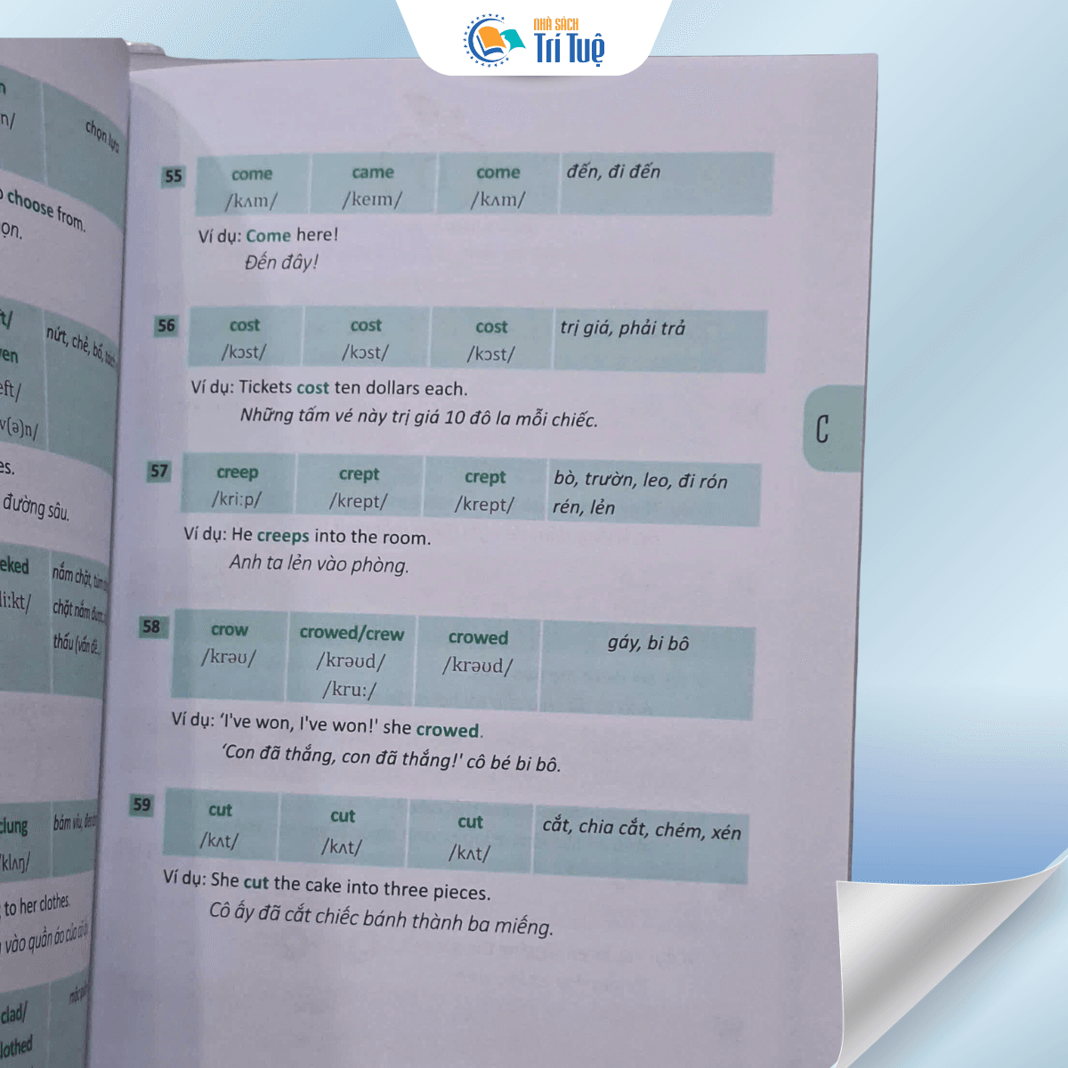 360 Động Từ Bất Quy Tắc Và 12 Thì Tiếng Anh Cơ Bản - Khổ To
