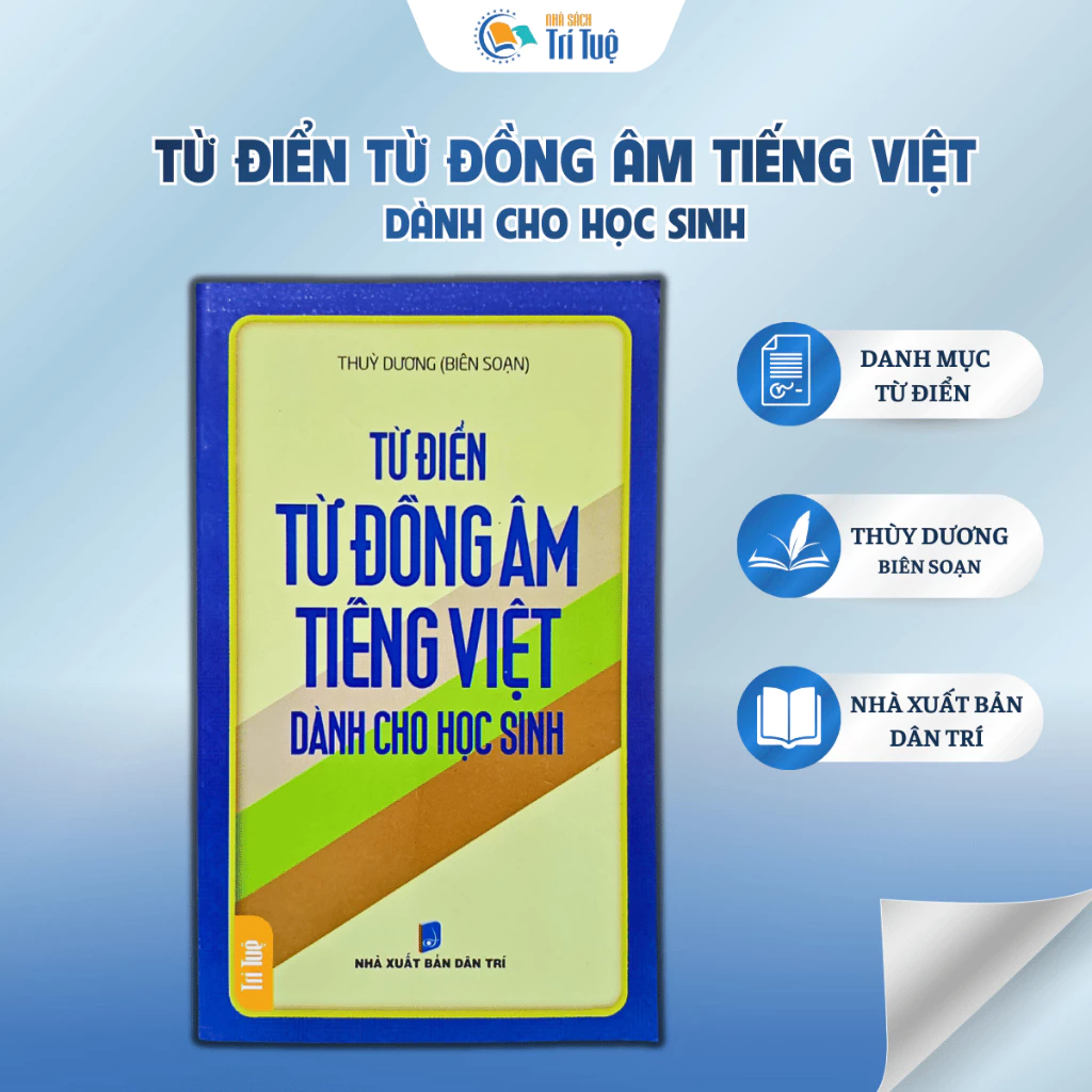 Từ điển từ đồng âm tiếng Việt dành cho học sinh