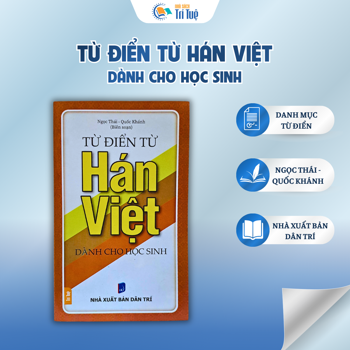 Sách: Từ Điển Từ Hán Việt Dành Cho Học Sinh