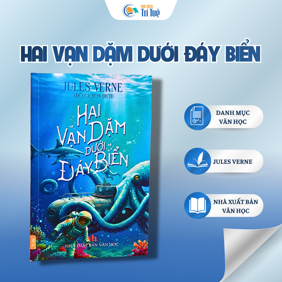 Sách: Hai Vạn Dặm Dưới Đáy Biển - Jules Verne (Đỗ Sơn Ca dịch)