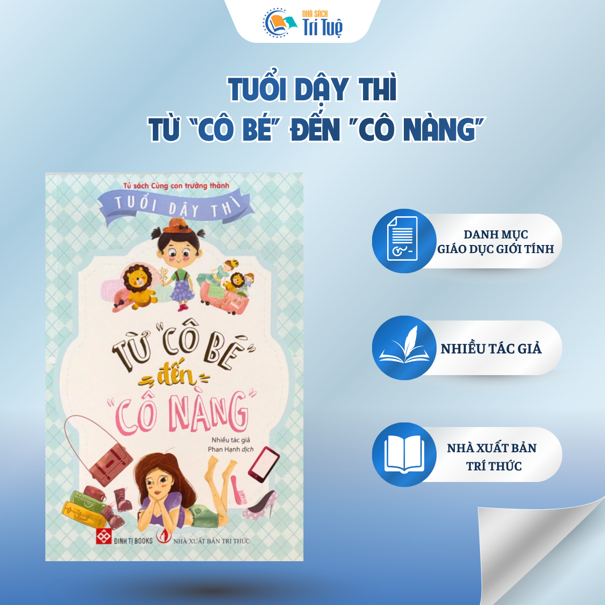 Sách: Tủ Sách Cùng Con Trưởng Thành - Từ Cô Bé Đến Cô Nàng